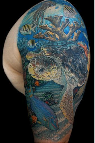 Tattoos - Sea Turtle - 75699